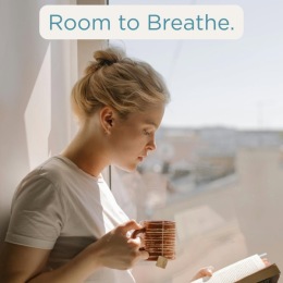 a girl reading a book