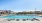 Resort-style swimming pool at Creekside at Grand Prairie, modern apartments in Grand Prairie TX near Arlington, 76018